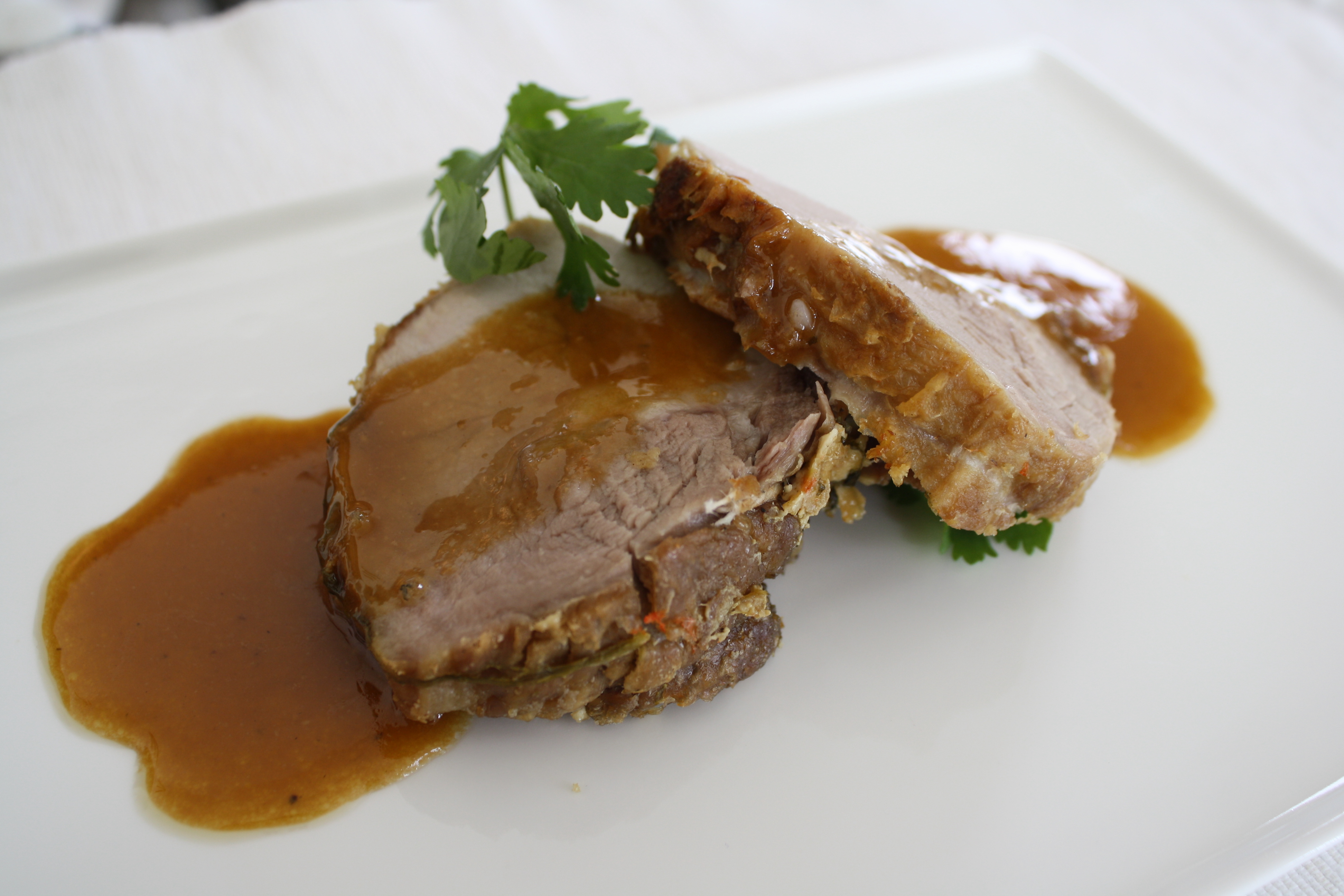 Roast pork with Milk (Roti de Porc Au Lait)